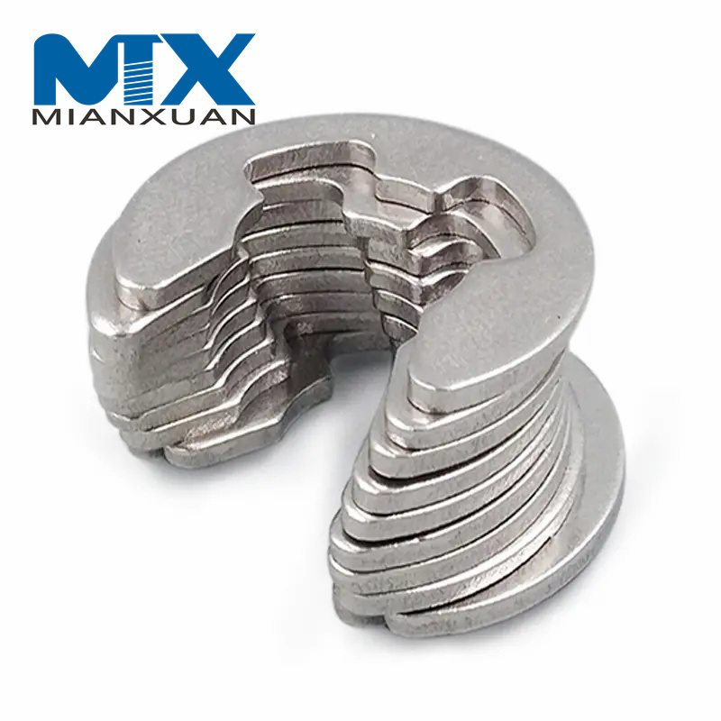 E-образные кольца, E-образные зажимы для стопорной шайбы вала