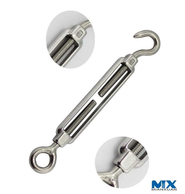 Кованые талрепы открытого типа для строительства