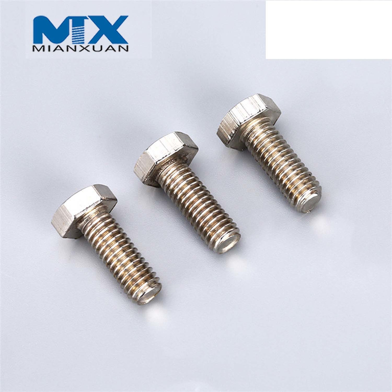 ASME B18.2.1 Болт с шестигранной головкой, стандартный производитель A2 A4 18-8 из нержавеющей стали