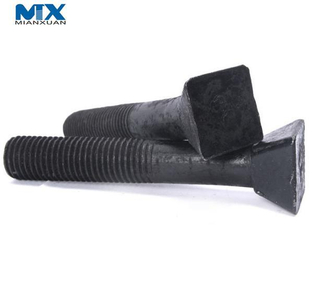 Специальный болт для железнодорожной квадратной головки