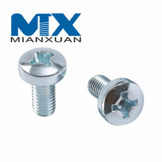 Винты для нанесения латунного покрытия с цилиндрической головкой