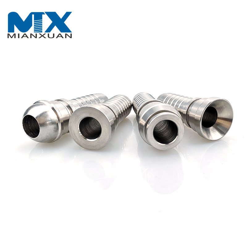 Фитинги для шлангов из нержавеющей стали Высококачественные фитинги для шланговых соединений винтового типа из нержавеющей стали