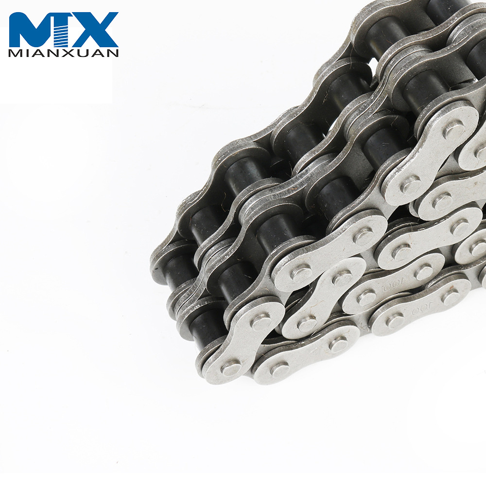 Промышленная изготовленная на заказ передаточная цепь приводной роликовой цепи 10А-3 из углеродистой стали