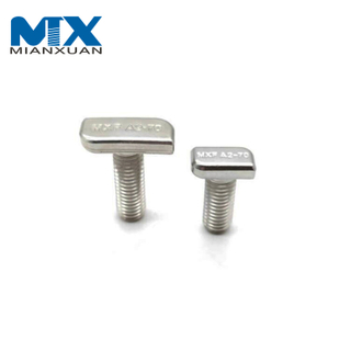 Т-образный болт и гайка Класс 8,8 Т Болт DIN 186 Т Болт Болт с молотковой головкой