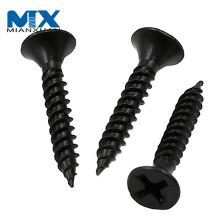 3,5 мм 25 мм черный винт с головкой для гипсокартона, винт для гипсокартона для гипсокартона