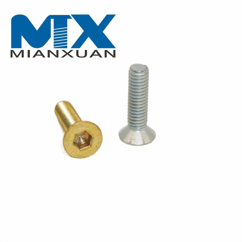 DIN963 Винт с плоской головкой и шлицем