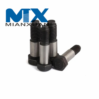 Болт для плуга с плоской головкой и двойным наконечником для сельскохозяйственной техники