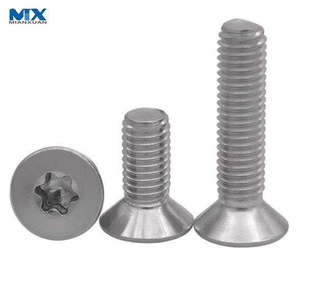 Винты с потайной головкой и шестигранной головкой