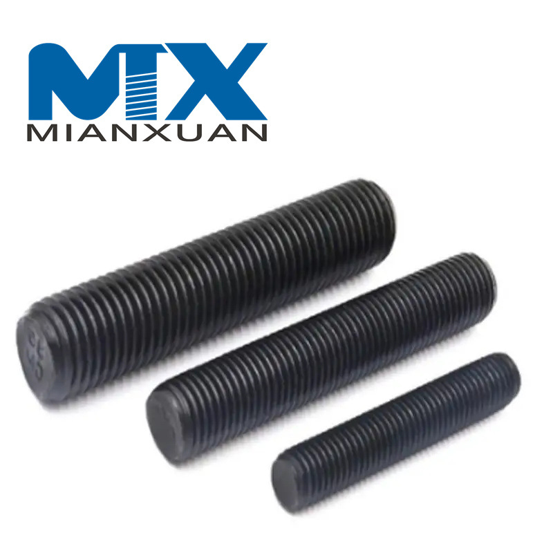 Высокопрочные резьбовые стержни с черным оксидным покрытием
