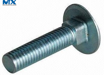 Болты с квадратным подголовком с круглой головкой и квадратной головкой для ограждения