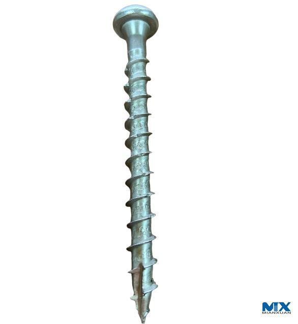 Винты для древесины из нержавеющей стали с пластинчатой ​​головкой для солнечных профилей