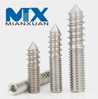 Болт с резьбой из нержавеющей стали DIN797