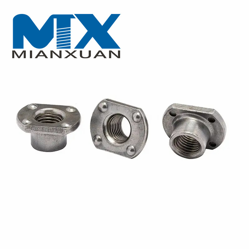 Антикоррозионная сварная гайка оригинального цвета T типа