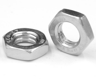Стандартные шестигранные тонкие гайки из нержавеющей стали DIN