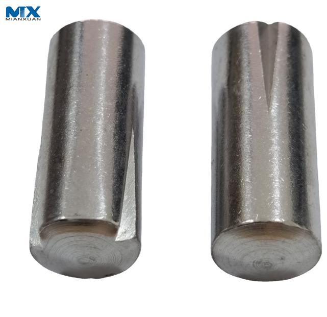 Рифленые штифты, конические рифленые половинной длины