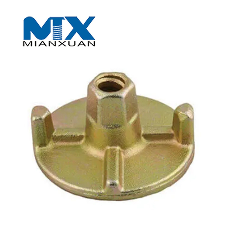 Гайка-барашек для строительных лесов Анкерная гайка Гайка стяжной тяги Гайка пластины Комбинированная гайка стяжной тяги для опалубочной системы