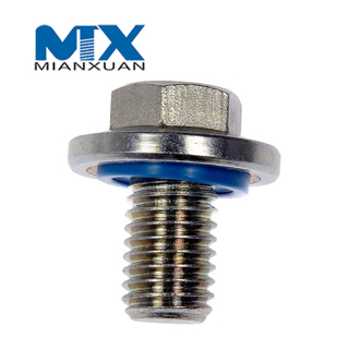 Сливная пробка двигателя Детали экскаватора Сливная пробка масляного поддона