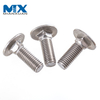 Uni 5732 оцинкованный болт с квадратным подголовком ANSI/ASME B 18.5.2.3m никелированный болт с квадратным подголовком