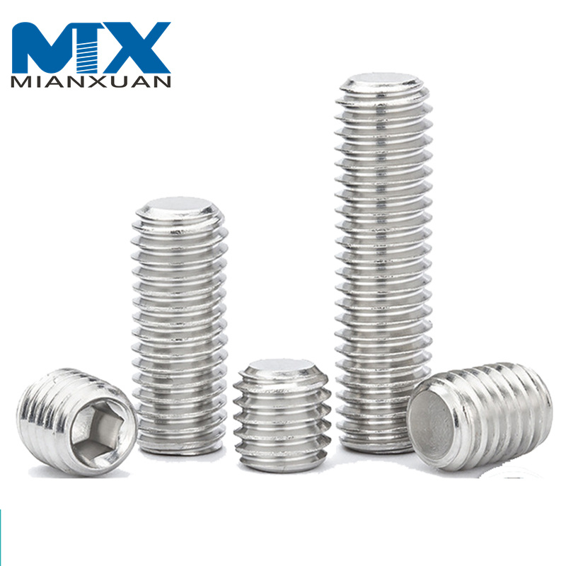 DIN913 Черный оксид с плоской головкой и шестигранной головкой для дверной ручки