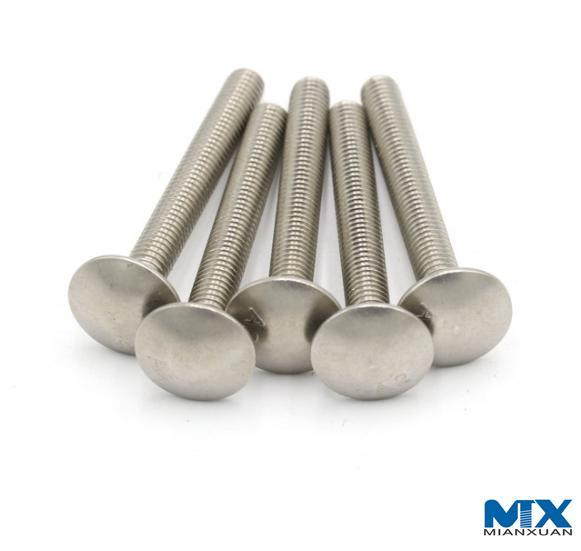 Болты с квадратным подголовком из нержавеющей стали дюймовой серии