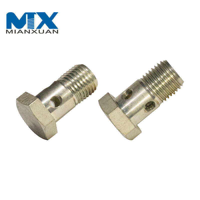 DIN7643 Гидравлический штуцер банджо из углеродистой стали полый болт банджо с отверстием