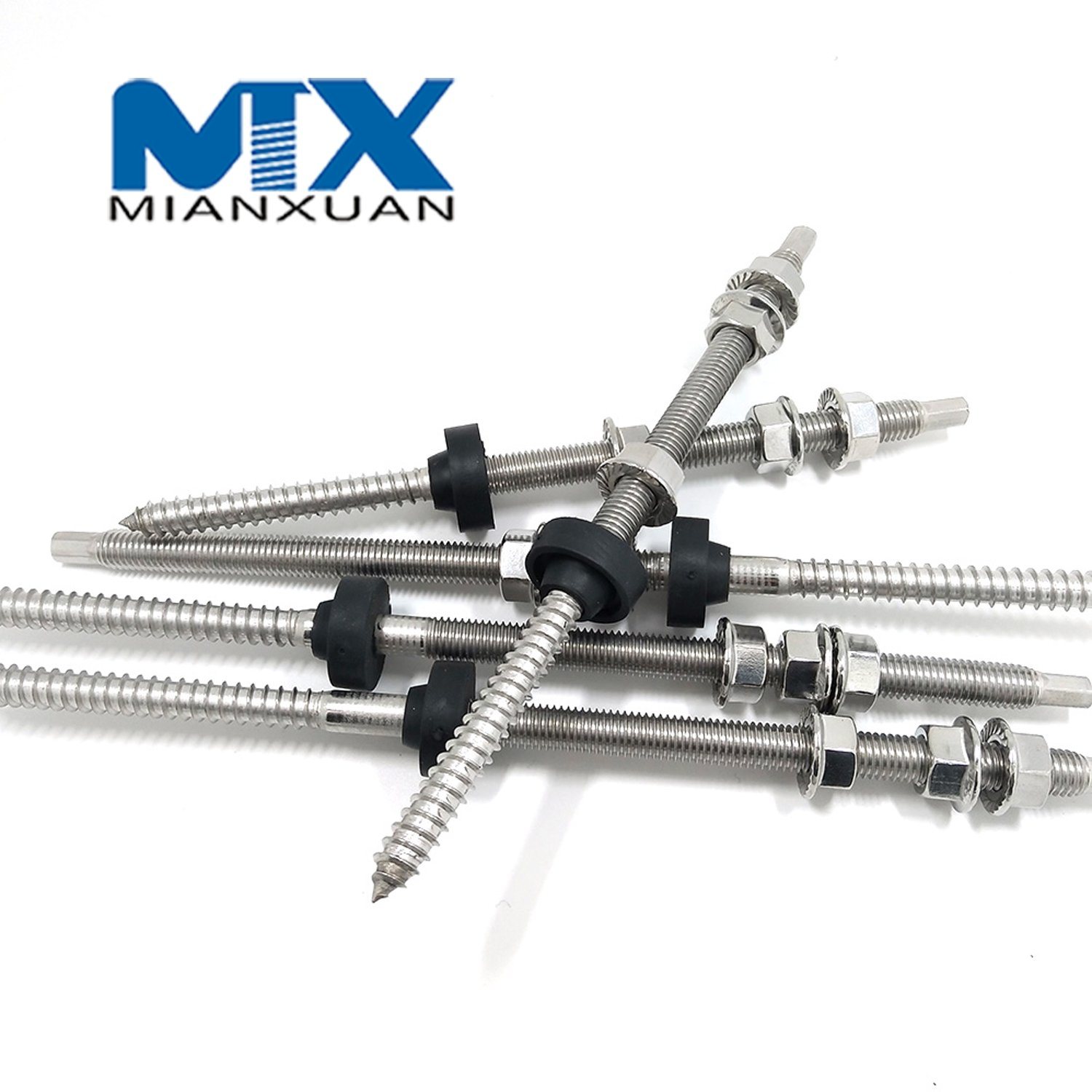 Болт-подвеска Резьба Производитель вешалки Винт из нержавеющей стали A2-70 Двойной