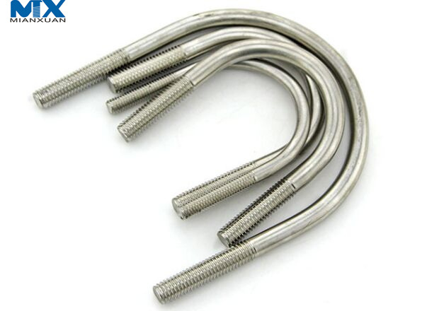 Высокопрочные U-образные болты, изогнутые для строительства