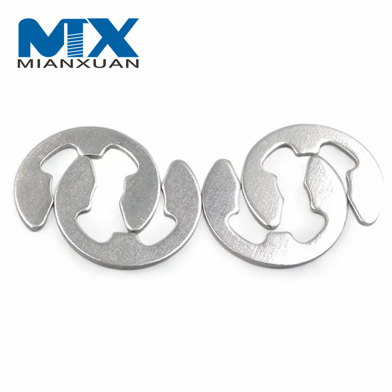 E-образные кольца, E-образные зажимы для стопорной шайбы вала