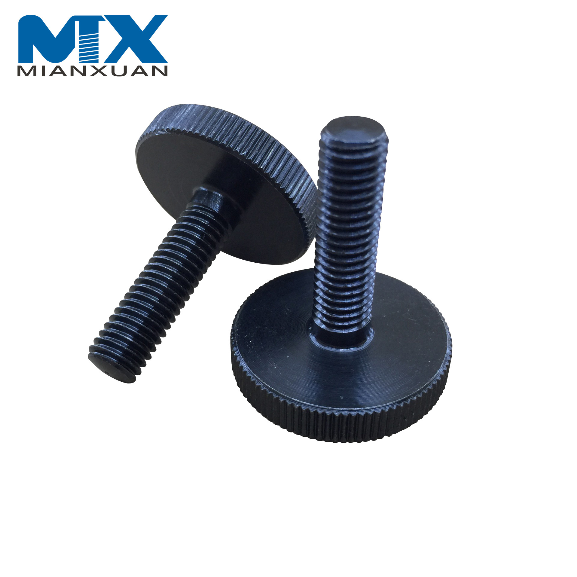 DIN653 SS304 Тонкие винты с накатанной головкой Винт с полной резьбой