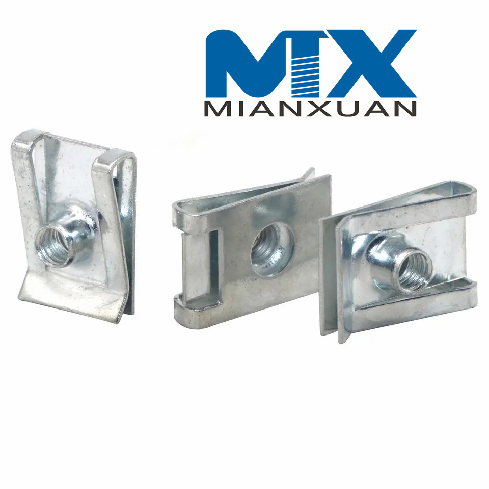 Карточные пружинные гайки для автомобилей Пружинные гайки