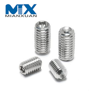 DIN916 Установочный болт из нержавеющей стали, стандартный производитель A2 A4 18-8