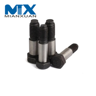 Болт с шестигранной головкой и длинной резьбой Углеродистая сталь марки 4.8 Легированная сталь марки 8.8