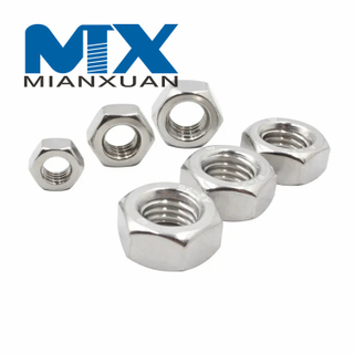 Горячая продажа высококачественная шестигранная гайка