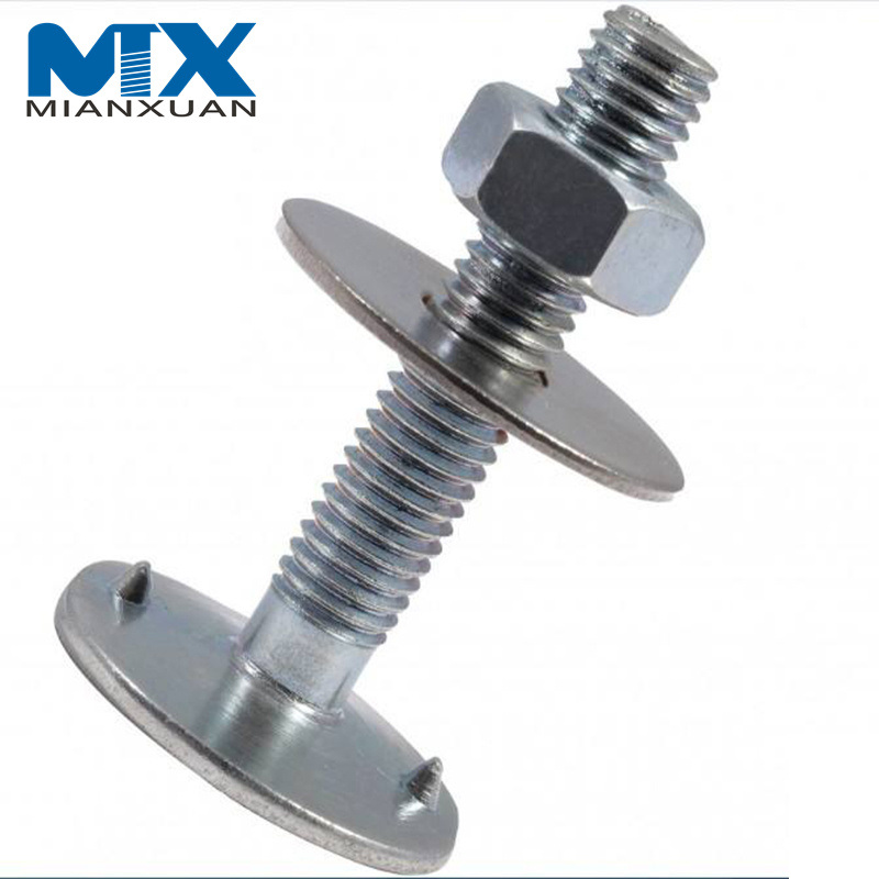 Болт DIN15237 ковшового элеватора из углеродистой стали с черной окисью OEM