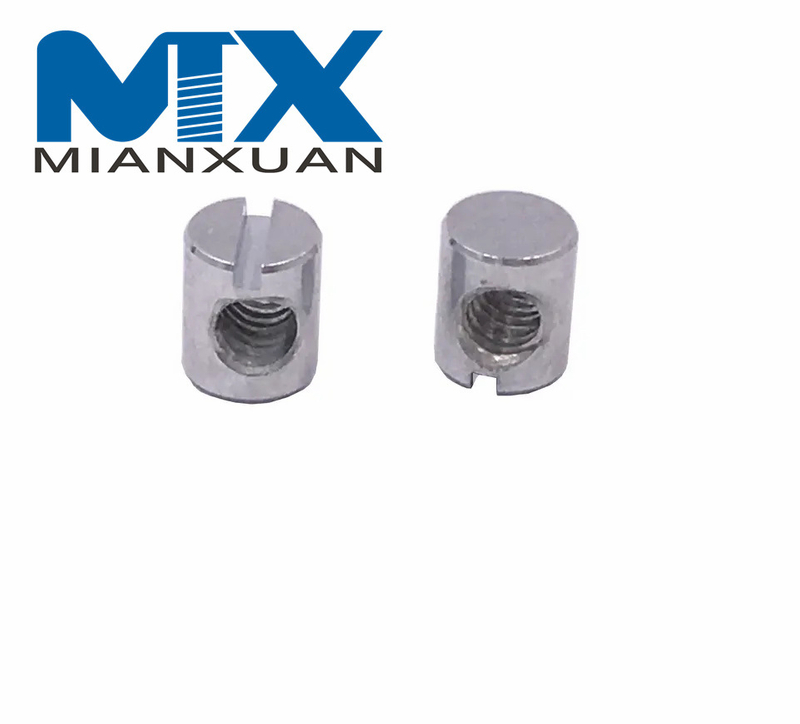 Гайки M8 из нержавеющей стали Соединительная гайка с поперечным дюбельным отверстием