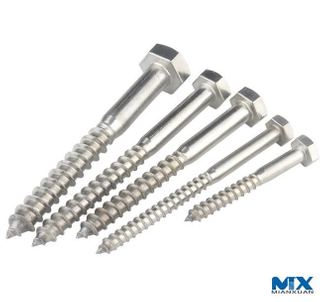 Винты с шестигранной головкой из нержавеющей стали