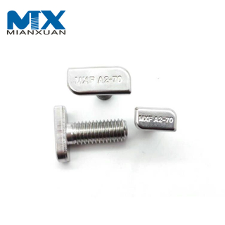 Горячая ковка из углеродистой стали Молоток Т-болт Болт с квадратной головкой