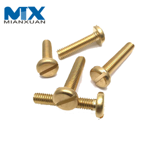 Винт DIN85 из нержавеющей стали с плоской головкой и прорезями из нержавеющей стали SS304 M3*0,5 мм