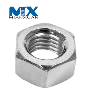 Нержавеющая сталь A2 A4 304 316 A2-70 A2-80 Шестигранная гайка DIN934 Шестигранная гайка M3 M4 M5 M6 M8