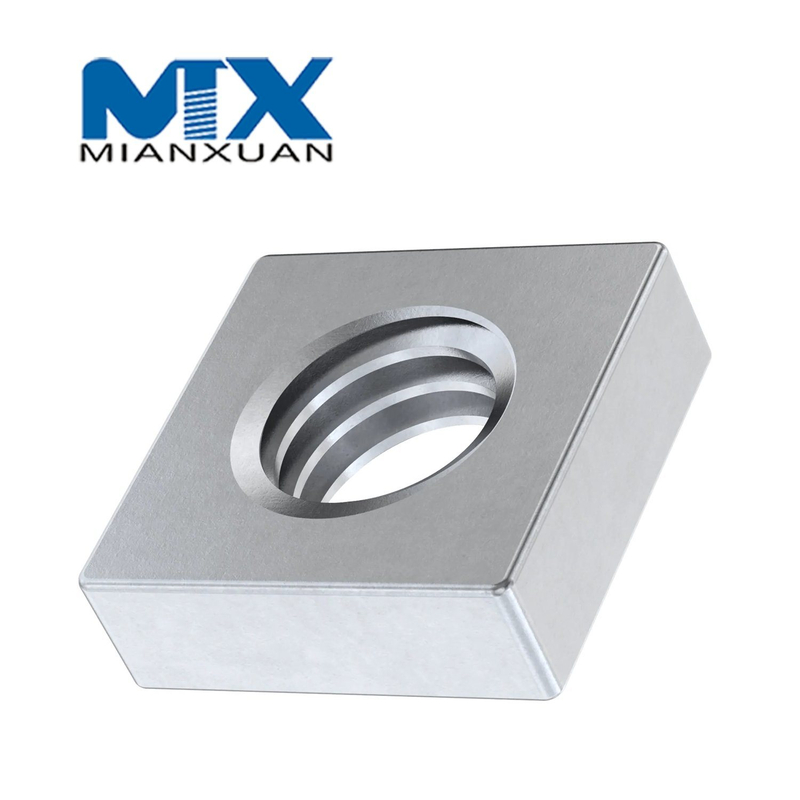 Нержавеющая сталь A2 A4 304 316 A2-70 A4-80 Квадратная гайка DIN 562 557 Квадратная гайка DIN557 DIN562 M3 M4 M5 M6 M8