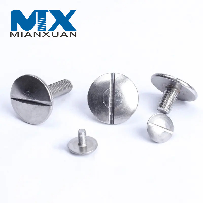 Латунные винты с сырной головкой и закругленной головкой