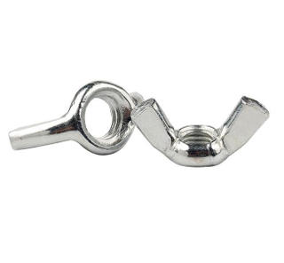 Барашковые гайки из нержавеющей стали для мебели