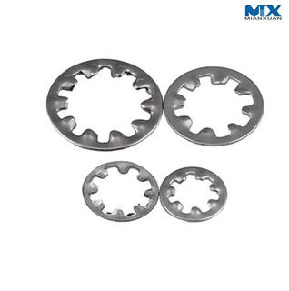 Стопорные шайбы с внутренними зубьями дюймовой серии