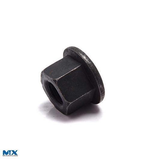 Шестигранные гайки с буртиком высотой 1,5D