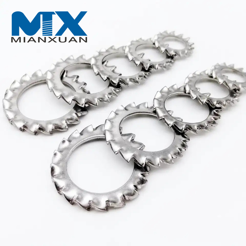 Диаметр Стопорной шайбы с внешним зубом