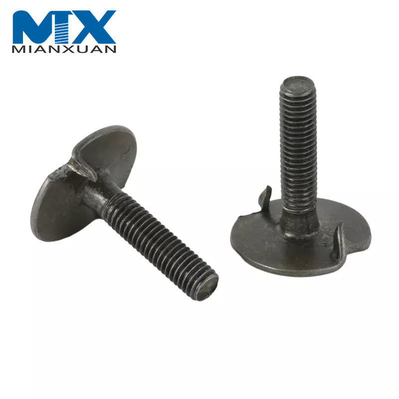 Болт DIN15237 ковшового элеватора из углеродистой стали с черной окисью OEM