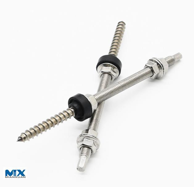 Дюбель-шурупы из нержавеющей стали для солнечной энергии