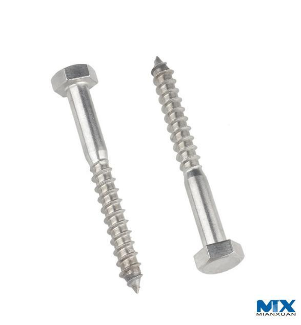 Винты с шестигранной головкой из нержавеющей стали