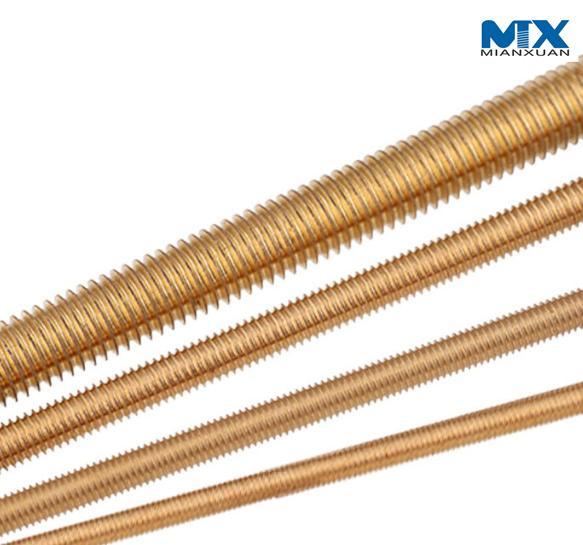 Латунные стержни с резьбой для строительства