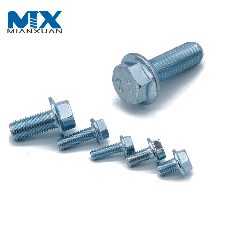 Высококачественный болт с зубчатым фланцем из нержавеющей стали DIN6921